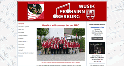 Desktop Screenshot of musikfrohsinn.ch