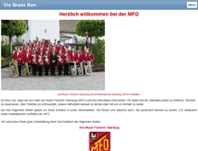 Tablet Screenshot of musikfrohsinn.ch